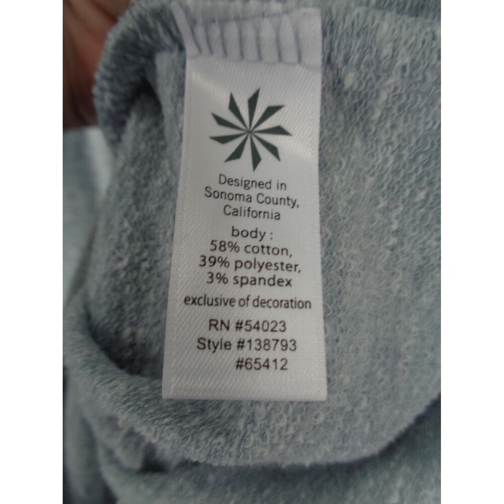 Athleta Gray Blue Energize Tunic Top Size XL - Picture 9 of 9